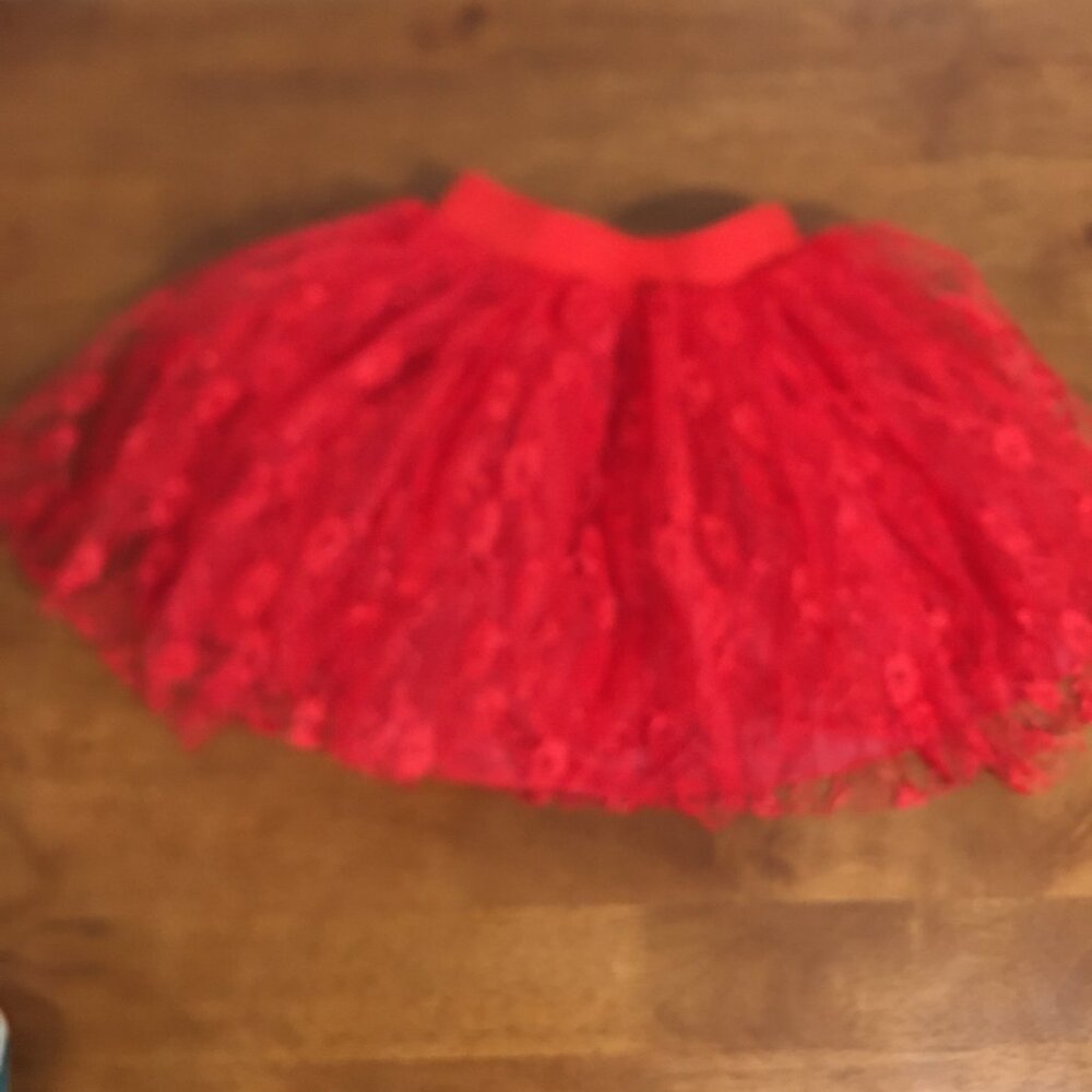 Tutu with Lace Overlay
